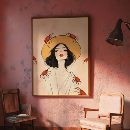 Cuadro Decorativo Conexión Espiritual, Zodiaco, Astral X CANCER