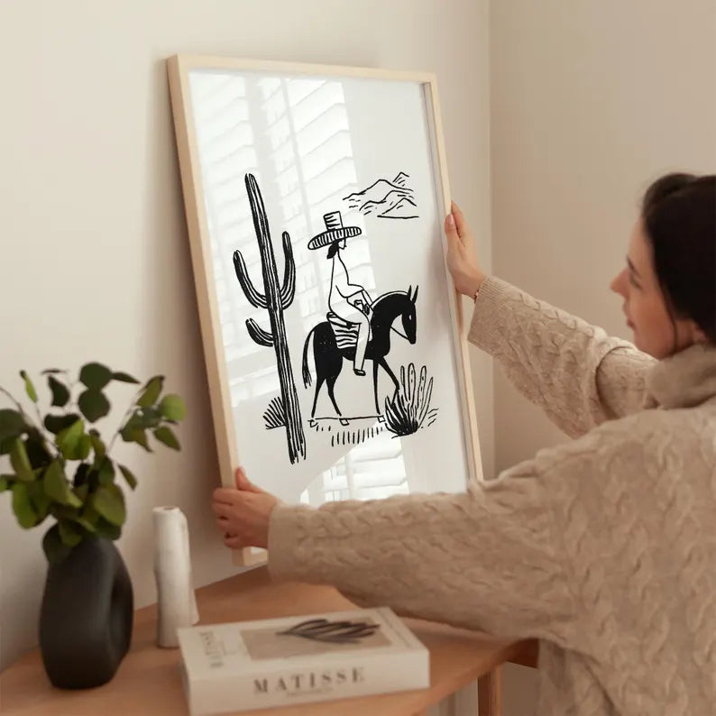 Cuadro Decorativo Caballos, Amantes de los Caballos XVII