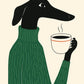 Cuadro Individual Coffee Mood VI