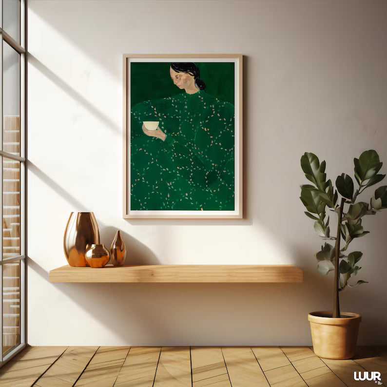 Cuadro Decorativo Cuadros Abstractos, Modernos, NEW COLECTION VII Marco Natural