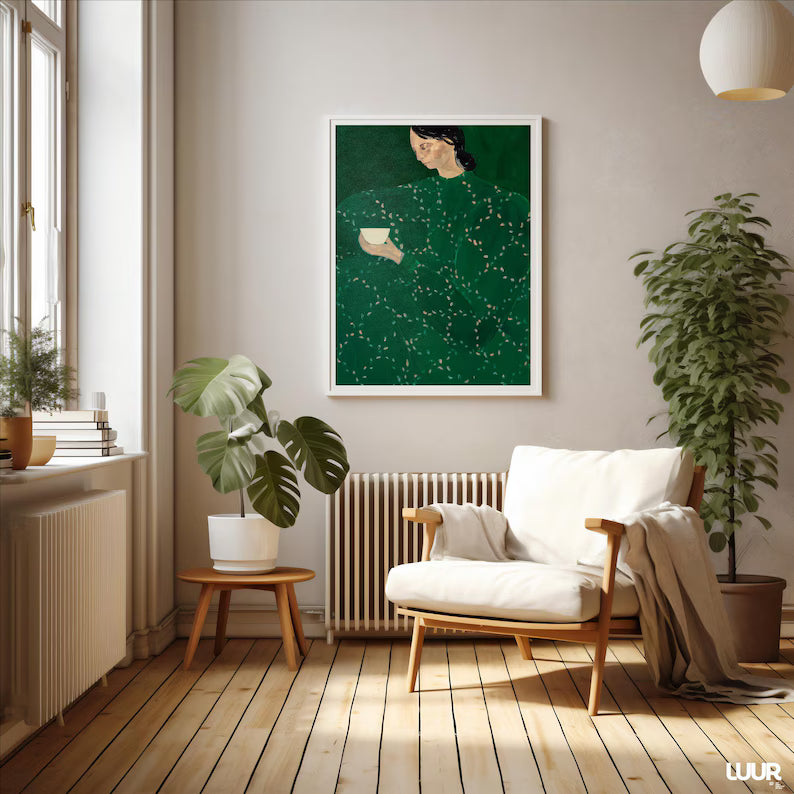 Cuadro Decorativo Cuadros Abstractos, Modernos, NEW COLECTION VII Marco Natural