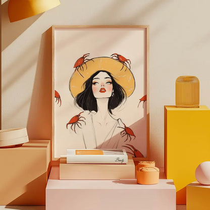 Cuadro Decorativo Conexión Espiritual, Zodiaco, Astral X CANCER