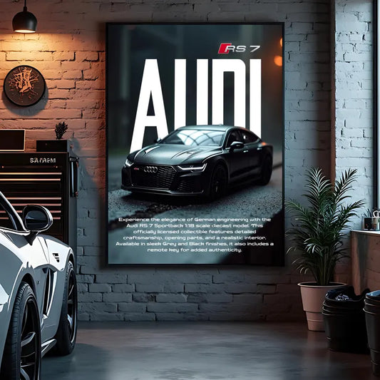 Cuadro Individual Deportes, Autos, The Man Cave Collection XVI
