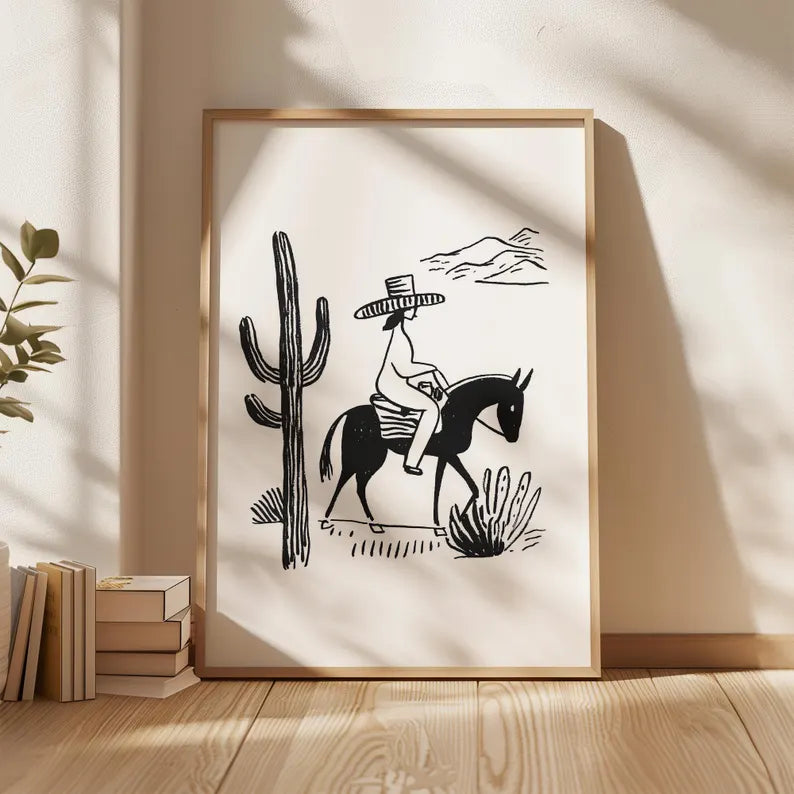 Cuadro Decorativo Caballos, Amantes de los Caballos XVII
