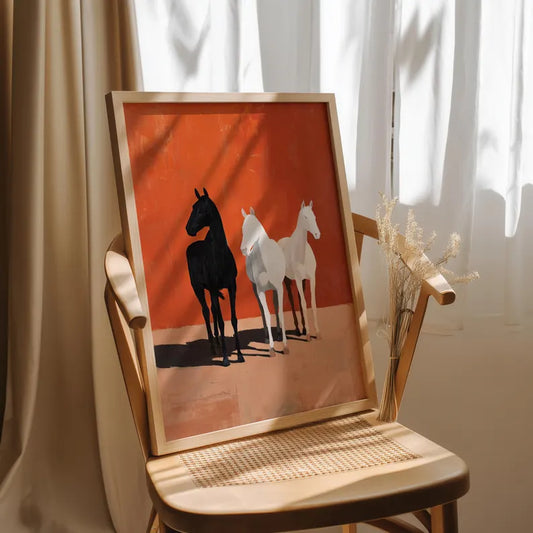 Cuadro Decorativo Caballos, Amantes de los Caballos VII