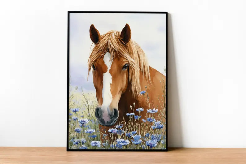 Cuadro Decorativo Caballos, Amantes de los Caballos XXIX