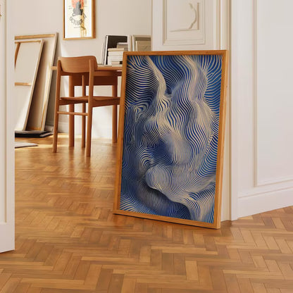 Cuadro Decorativo Azul como el mar AZUL I