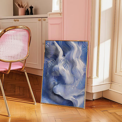 Cuadro Decorativo Azul como el mar AZUL I