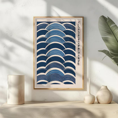 Cuadro Decorativo Azul como el mar AZUL VIII