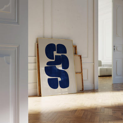 Cuadro Decorativo Azul como el mar AZUL IV