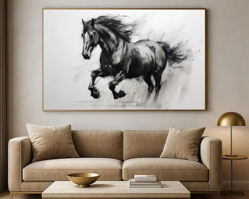 Cuadro Decorativo Caballos, Amantes de los Caballos VIII