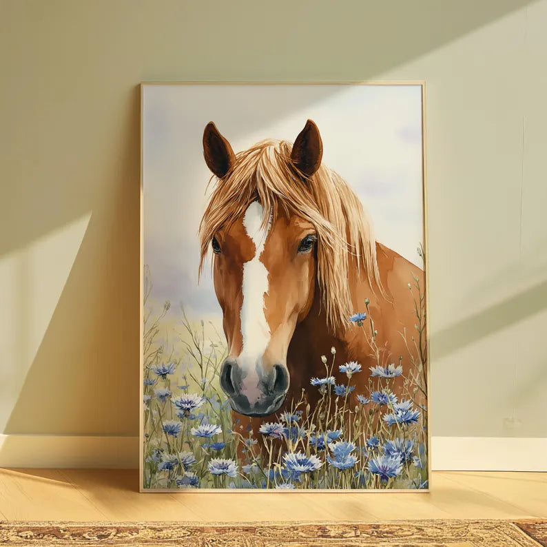 Cuadro Decorativo Caballos, Amantes de los Caballos XXIX