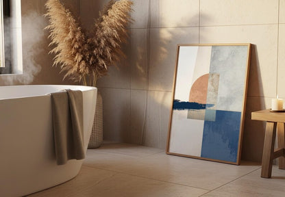 Cuadro Decorativo Azul como el mar AZUL XVI