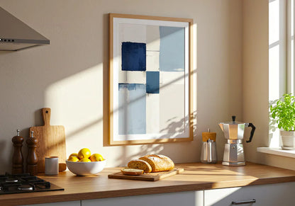 Cuadro Decorativo Azul como el mar AZUL XIV