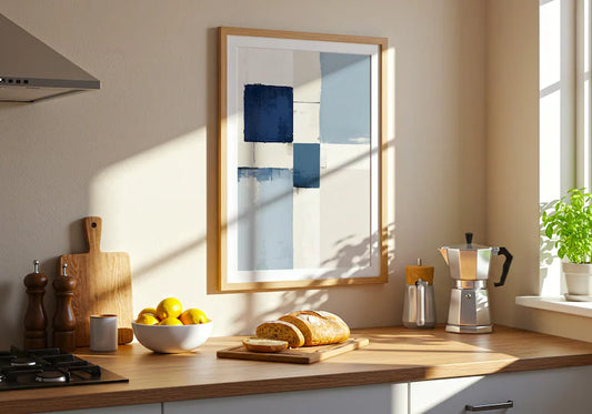 Cuadro Decorativo Azul como el mar AZUL XVI