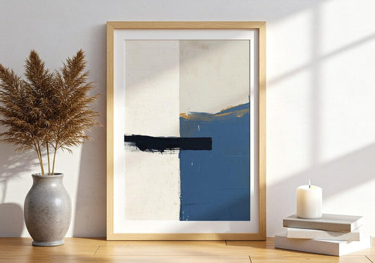 Cuadro Decorativo Azul como el mar AZUL XIX