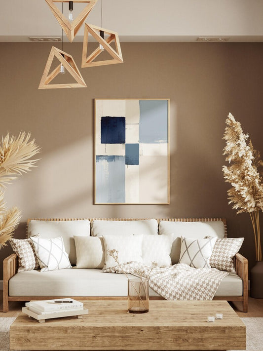 Cuadro Decorativo Azul como el mar AZUL XIV