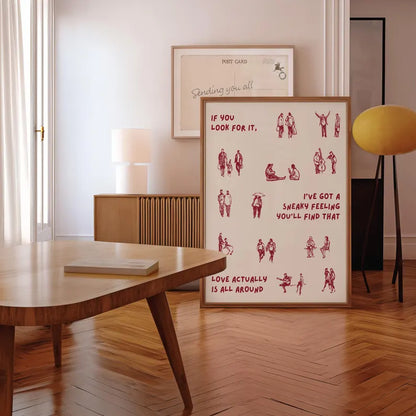 Cuadro Decorativo Abstractos, Ilustraciones Modernas Frases Motivación Marco Natural