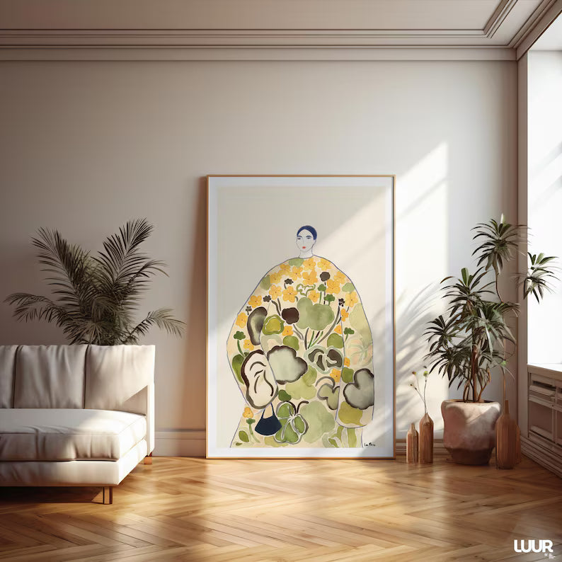 Cuadro Decorativo Cuadros Abstractos, Modernos, NEW COLECTION XII Marco Natural