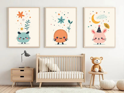 Cuadros Infantiles Mascotas