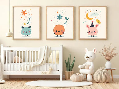 Cuadros Infantiles Mascotas