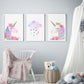 Set x3 Cuadros decorativos infantiles UNICORNIOS - Tree House Deco