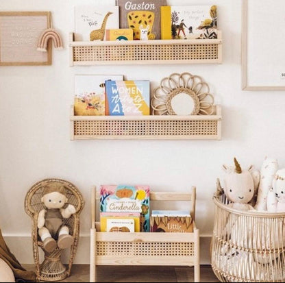 Estantes de Ratan - Tree House Deco