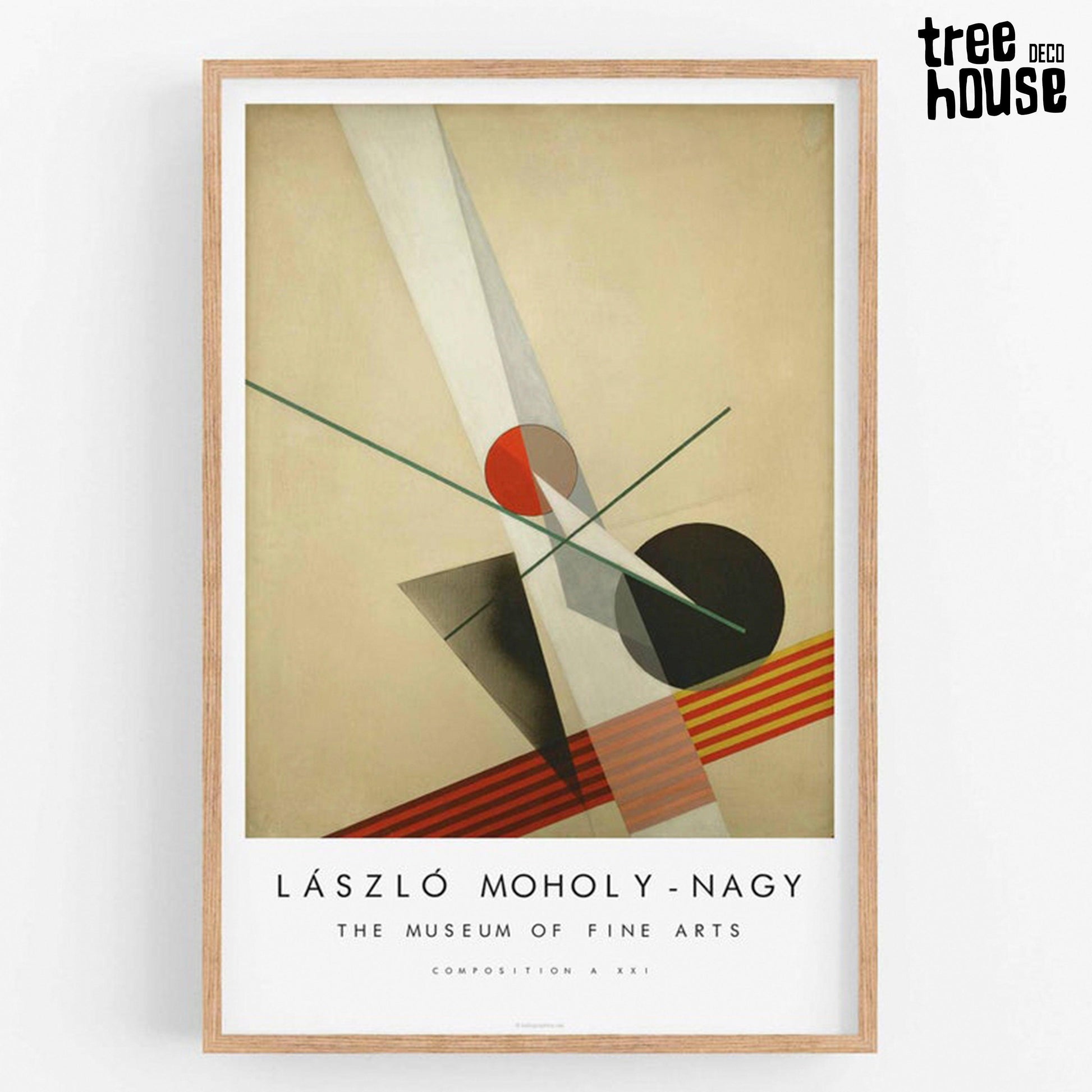 Cuadro Decorativo de Laszlo Moholy Nagy - Tree House Deco