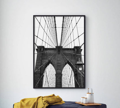 Cuadro Decorativo Travel , Puente de Brooklyn - Tree House Deco