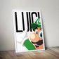 Cuadro Decorativo Infantil , Luigi