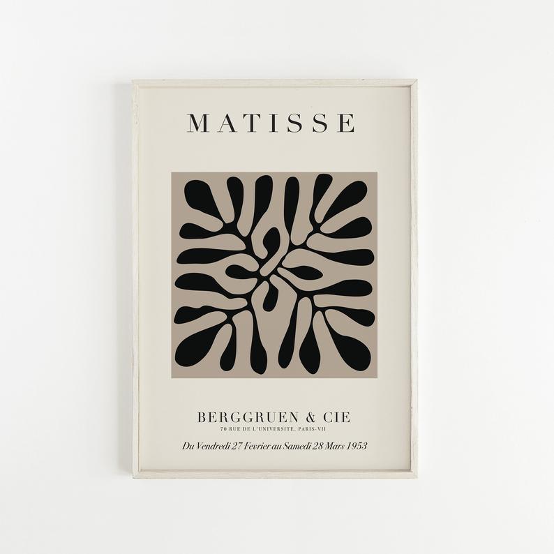 Cuadro Decorativo de Matisse - Berggruen y Cien