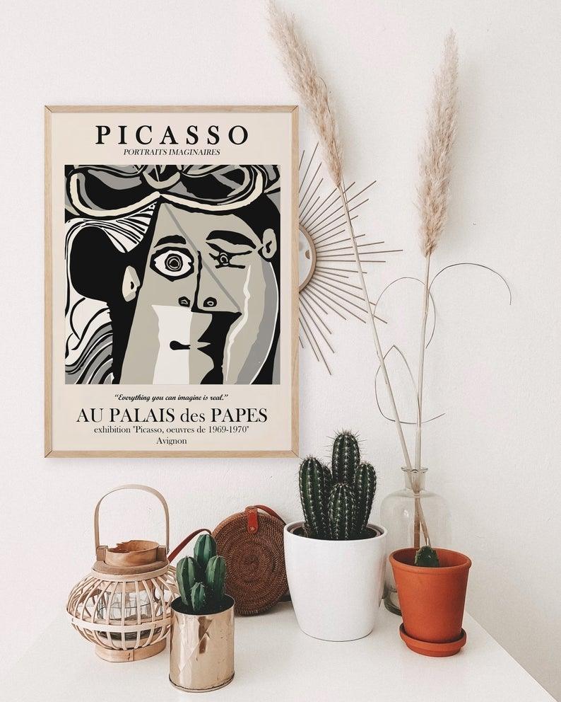 Cuadro Decorativo de Picasso - Au Palais des Papes