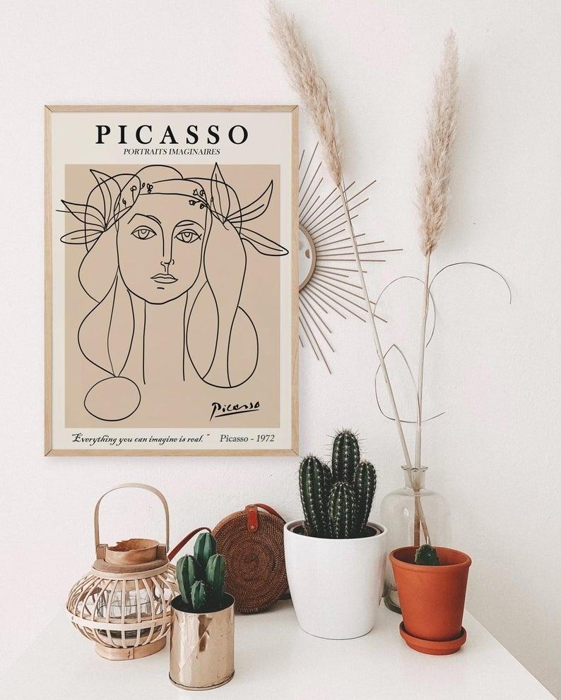 Cuadro Decorativo de Picasso - Tree House Deco